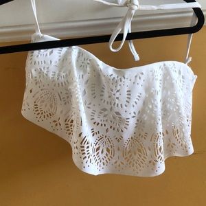 White Bikini Top